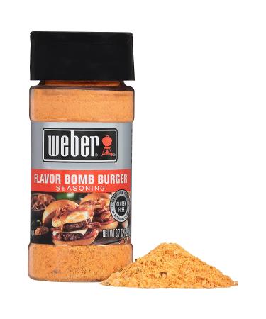 Weber Flavor Bomb Burger Seasoning 6.75oz Shaker - Pack of 1 - Buy Online on GoSupps.com