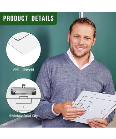 Jerify 3 Pcs Basketball Soccer Clipboard for Coaching | Double Sided Dry Erase Board | 13.78 x 8.7 in | Sports Whiteboard Marker Boards - Buy Online on GoSupps.com