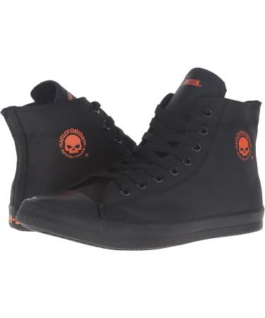 Harley-Davidson Footwear Men's Baxter Sneaker 11 Black/Orange - Buy Online on GoSupps.com