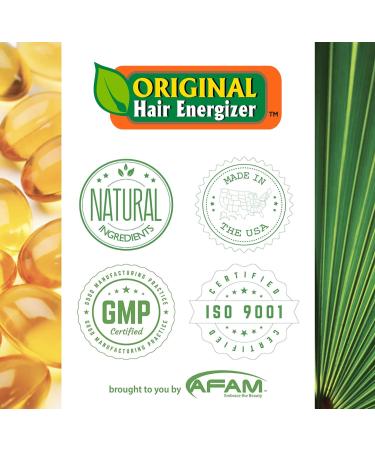 Original Hair Energizer Growth Shampoo & Conditioner Set - DHT Blocker - Pro Vitamin-B5 - Sulfate-Free - Regrow Treatment - 13 fl oz each - Buy Online on GoSupps.com