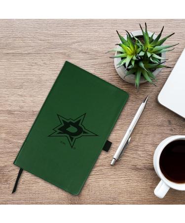 NHL Dallas Stars Laser-Engraved Color Notepad | Officially Licensed | 5.25 x 8.25 inches - Buy Online on GoSupps.com
