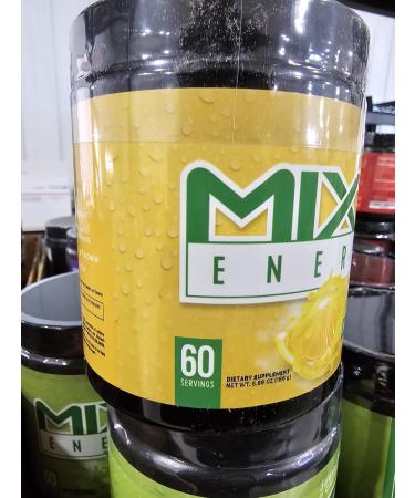 MIXT Energy Drink Mix Energy Powder 8 Hour Energy Formula Designed for Concentration Focus and Hours of Energy Without the Crash Sugar Free (60 Servings Lemonade) - Buy Online on GoSupps.com