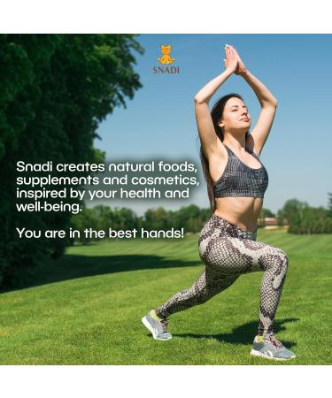 Snadi - Witch Hazel Water BIO | Hydrosol 500 ml | Alcohol-Free | Pure Natural and Vegan | Hydrated and Clear Skin | Anti-inflammatory and Healing | Ideal for Tired Legs - Buy Online on GoSupps.com