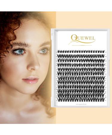 Premium 50D Individual False Eyelashes - 0.07D Curl 8-14mm Mix Reusable DIY Cluster Lashes for Flawless Eye Makeup - Buy Online on GoSupps.com