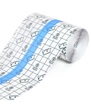 OBTANIM Transparent Waterproof Stretch Clear Adhesive Film Bandage Skin Dressing Tape for Tattoo Aftercare (4 x 394 Inch) - Buy Online on GoSupps.com