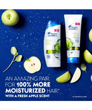 Head and Shoulders Green Apple Anti-Dandruff Shampoo 32.1 fl oz Twin Pack - Buy Online on GoSupps.com