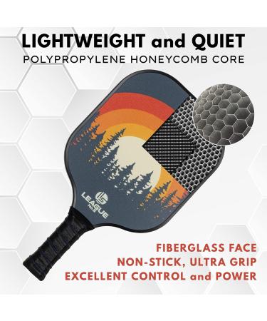 Pickleball Paddles Set of 2 with Bonus Ball Retrievers | Lightweight Pickleball Set with Rackets, Indoor/Outdoor Balls, Carry Case | for Adults, Kids, Beginners, Professionals - Buy Online on GoSupps.com