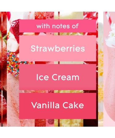 Glade Scented Candle Strawberry Cake Shake Air Freshener Infused with Essential Oils 3-Wick Candle 1 Count - Buy Online on GoSupps.com