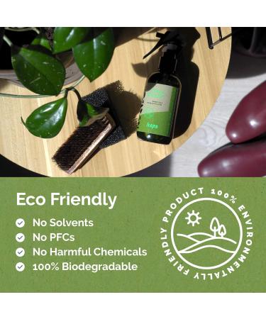 Kaps Shoe Cleaner | Eco-Friendly Plant-Based Biodegradable Cleaning Liquid For Footwear and Accessories | Leather and Fabric Shoe Cleaner 200ml | Made in Europe - Buy Online on GoSupps.com