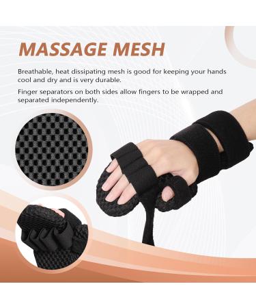 Resting Hand Splint | Full Hand Brace with Finger Support | Ideal for Stroke Rheumatoid Arthritis & Finger Contractures | Left/Right Hand Fit | M Mesh M - Buy Online on GoSupps.com