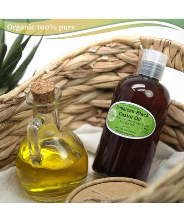 Dr Adorable Jamaican Black Castor Oil 8 oz - Pure Natural Organic Hair Care for Strengthening Growing & Restoring - Buy Online on GoSupps.com