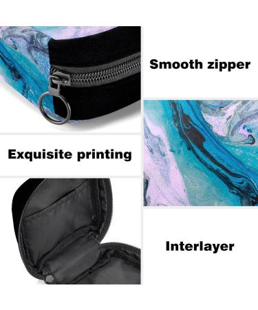 GIAPB Period Bag - Abstract Ink Marbling Color231 | Sanitary Napkin Storage & Pad Holder - Buy Online on GoSupps.com