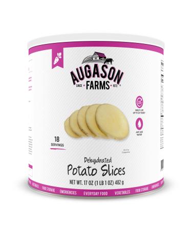 Augason Farms Dehydrated Potato Slices 1 lb. Potato 17 Ounce