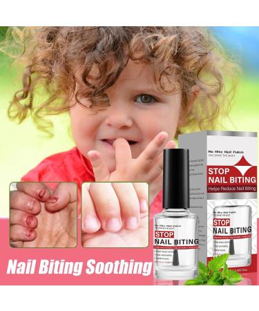 Anti-Bite Nail Polish | 12ml Natural Flavor with Secure Coating - Stop this Bad Habit for Nail Care and Growth and for the Thumb Sucking Habit - Buy Online on GoSupps.com