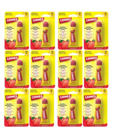 Carmex Carmex Lip Balm Various Fragrances (Fragole 12 Units)