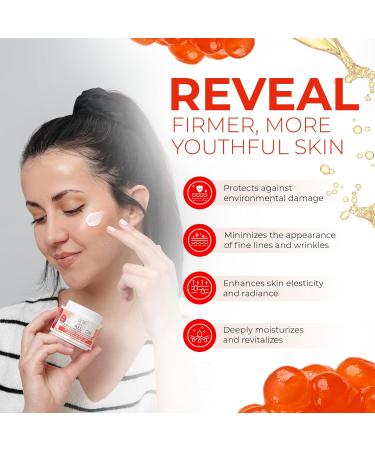 Victoria Beauty Hyaluron cream with retinol antiaging face cream with hyaluronic acid against wrinkles moisturizer with caviar for women and men 2 x 50 ml 25 ml 2er Pack - Buy Online on GoSupps.com
