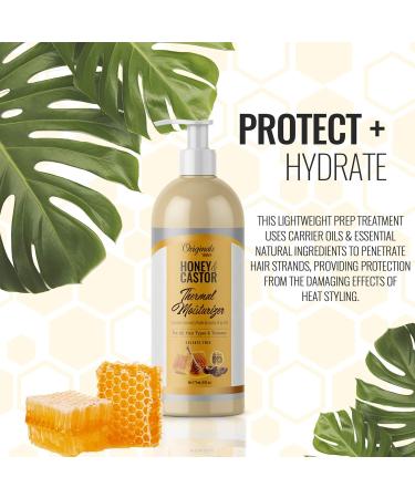 Originals by Africa's Best Honey & Castor Thermal Hair Moisturizer - Sulfate-Free 6 oz | Ideal for All Hair Types & Textures - Buy Online on GoSupps.com