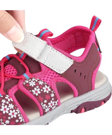 Buwege Children's Waterproof Sport Sandals for Boys & Girls | Outdoor Hiking & Beach Sneakers | Size 28-38 EU | Pink & Red Options - Buy Online on GoSupps.com