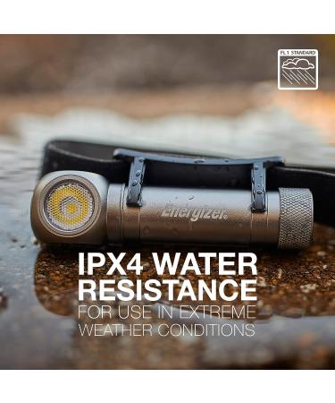 ENERGIZER Rechargeable X1000 LED Headlamp - 1000 Lumen Turbo Mode, IPX4 Water Resistant, USB Cable Included - Gray Steel - Buy Online on GoSupps.com