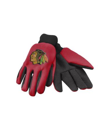 Chicago Blackhawks 2015 Utility Glove - Colored Palm