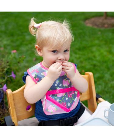 Buy Green Sprouts Snap & Go Wipe Off Bibs - Blue Whales 3 Pack for 9-18 Months - Buy Online on GoSupps.com