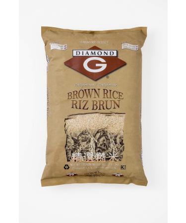 Diamond G Brown Rice 15lb 15 Pound (Pack of 1)