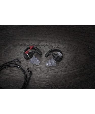 SureFire EP4 Sonic Defenders Plus Earplugs - Medium, Black, Reusable, Triple Flanged - Buy Online on GoSupps.com