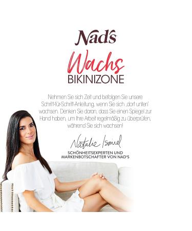 Nads Brazilian Wax Set - Coarse Hair Removal Wax for Bikini & Armpits | No Strips Needed | International Shipping - Buy Online on GoSupps.com