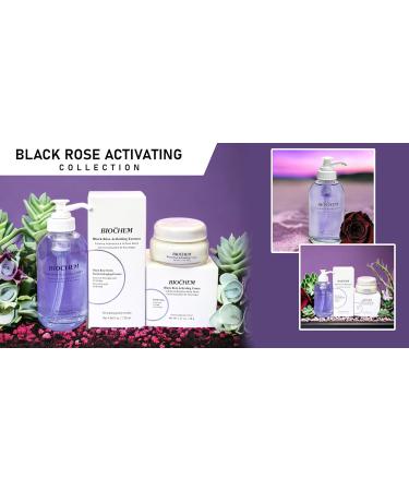 BIOCHEM Black Rose Activating Essence - Hydrating & Anti-Aging Facial Serum for Radiant Skin | 120ml Elixir - Buy Online on GoSupps.com