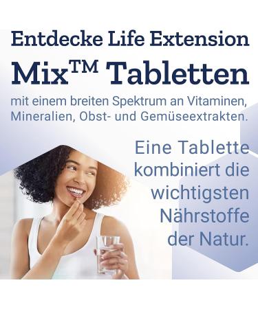 Buy Life Extension Multivitamin Mix 240 Tablets - Gluten Free Non-GMO & Lab Tested - International Shipping Available - Buy Online on GoSupps.com
