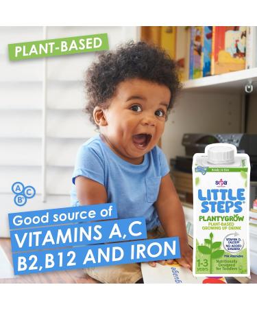 SMA Little Steps Plantygrow Plant Based Growing Up Toddler Drink 1-3 Years 1 Litre (Pack of 1) - Buy Online on GoSupps.com