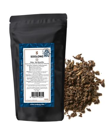 Soolong See China No12 Ing values - invigorating and powerful - ginger and lemon grass - durable loose tea - refill pack 100g Refill Packaging China Oolong dark oxidized powerful