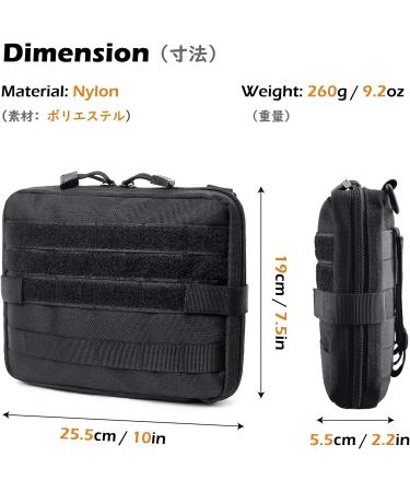 Triwonder Tactical Hip Pockets - Waterproof Multifunctional Belt Bag for Camping & Hiking - Small MOLLE Green Bag - Buy Online on GoSupps.com
