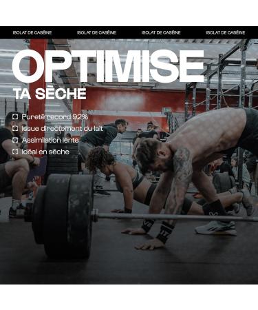 Micellar Casein Isolate 92% 1 kg Vanilla Origin France French Milk Ideal for Dry Slow Assimilation Bodybuilding - Buy Online on GoSupps.com