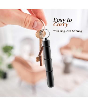6 Piece Ear Wax Removal Kit - Portable Anti-Itch Cleaner Tool with Detachable Ear Picking Box - Safe & Healthy - Practical Cleaning Tool for Family (Black) - Buy Online on GoSupps.com