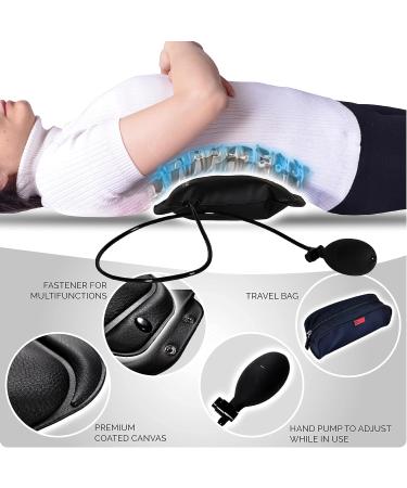AJUVIA Lumbar Decompressor - Portable Lumbar Traction Device for Back Pain Relief | Herniated Disc Sciatica Scoliosis | Fast International Shipping - Buy Online on GoSupps.com