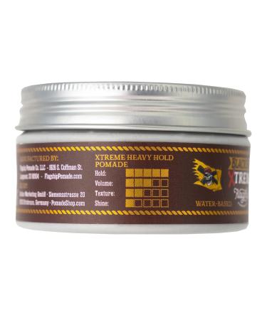 Buy FLAGSHIP Handmade BlackShip Xtreme Hair Pomade - Heavy Hold Low Shine Rumrunner Scent | 3.4 oz - International Shipping Available - Buy Online on GoSupps.com