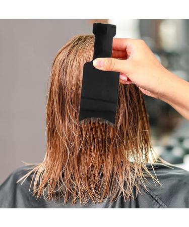 KALLORY Hair Coloring Paddle 3 Pc Highlighting Board Set - Black | Dyeing Brush Kit for Precision Hair Color Application - Buy Online on GoSupps.com