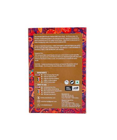 Fullers Earth Powder | Multani Mitti | Indian Healing Clay Face Mask 100g - Deep Pore Purifying & Dirt Remover for Radiant Skin - Buy Online on GoSupps.com