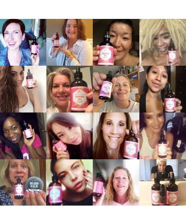 Leven Rose Red Raspberry Seed Oil 2 oz - 100% Natural for Face, Hands, Scars & Breakouts - Buy Online on GoSupps.com