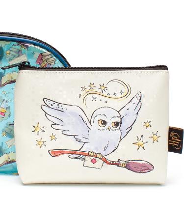 Harry Potter Hedwig Cosmetic Bags Set - Makeup Organizer Case for Girls and Ladies, Great Gift Idea - Buy Online on GoSupps.com
