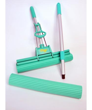 Super Jumbo 16 PVA Sponge Mop Set - Includes Mop and 1 Extra Refill - Buy Online on GoSupps.com