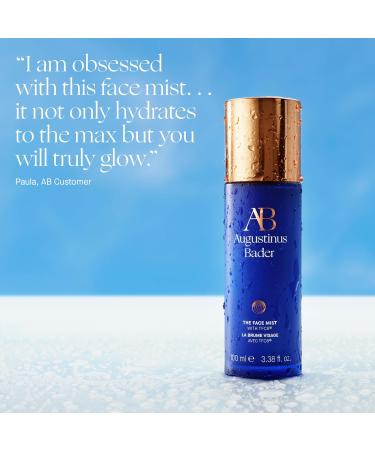 Augustinus Bader The Face Mist Luxury Hydrating & Refreshing Facial Mist Soothes Restores & Boosts Radiance Antioxidant-Rich Lightweight Formula 100 ml / 3.4 fl oz - Buy Online on GoSupps.com