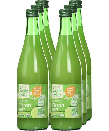 Organic Garden Pure Lime Juice 50 cl - Buy Online on GoSupps.com