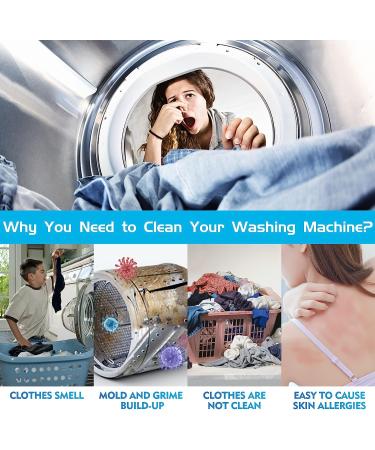 Zimtty Washing Machine Cleaner Descaler - 32 Tablets for HE Front Load & Top Load Washers - Buy Online on GoSupps.com