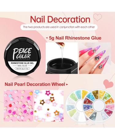 PEACECOLOR Poly Nail Gel Kit with U V Nail Lamp Starter Kit 10 Colours Nail Gel Builder Set with Slip Solution Base Coat Glossy Matte Top Coat Basic Poly Extension Gel Nail Art Tools for Beginner - Buy Online on GoSupps.com