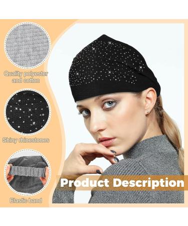 8 Pcs African Rhinestone Head Wraps for Black Women - Crystal Wide Headbands for Sport & Yoga - Bling Twist Head Bands for Girls - Hair Accessories - Buy Online on GoSupps.com