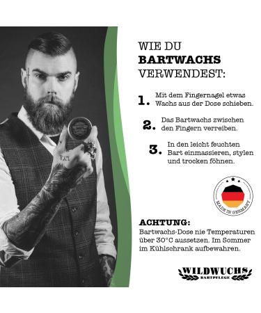 Wild Growth Beard Care - Havana Beard Care Set | Complete 3-Piece Beard Oil Set for Luxurious Grooming - Buy Online on GoSupps.com