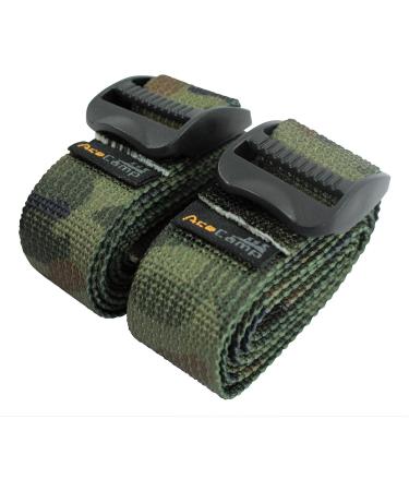 AceCamp Packing Straps - 2 x Camouflage Webbing 120 cm for Secure International Shipping - Buy Online on GoSupps.com