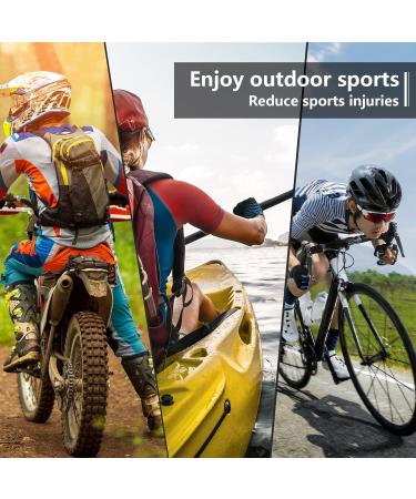 JTEG MTB Gloves - Shockproof Semi-Finger Summer Bicycle Gloves for Men & Women Perfect for Cycling & Sports - Blue - Buy Online on GoSupps.com
